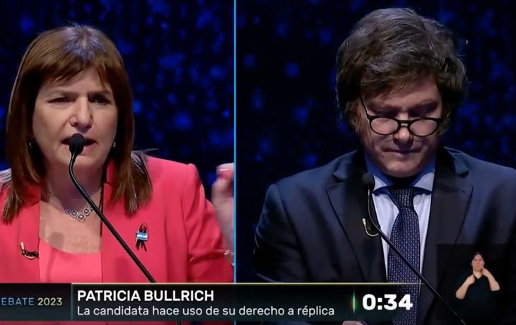 Bullrich le reclamó a Milei por decirle mogólicos y viejos meados a opositores