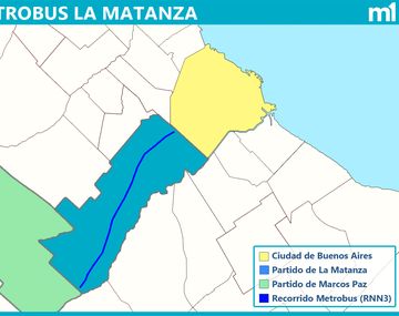 Construirán el Metrobus más grande del país en La Matanza