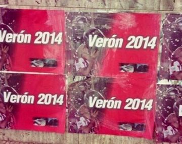 Verón presentó la fórmula para ir por la presidencia del Pincha