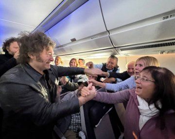 Milei volvió al país tras su gira por Israel