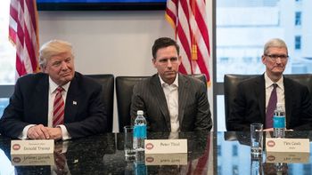 Donald Trump se reunió con ejecutivos de Silicon Valley Donald Trump se reunió con ejecutivos de Silicon Valley