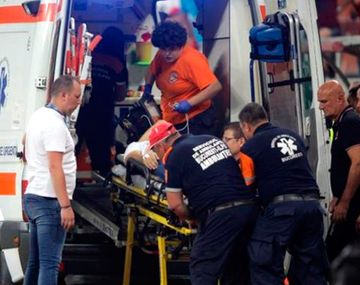 El entrenador del Dinamo Bucarest sufrió un infarto en pleno partido