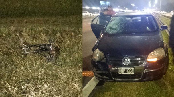 Tragedia en Panamericana: un nene de 9 años cayó por una pendiente en bicicleta y murió atropellado