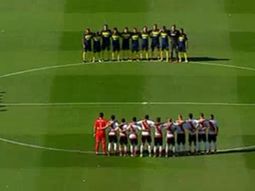 Los jugadores lo respetaron, los hinchas no Los jugadores lo respetaron, los hinchas no