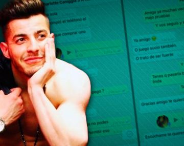 Aparecieron supuestos chats entre Charlotte y Loan