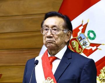 José María Balcázar, el nuevo presidente de Perú.