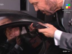 Javier Milei hizo campaña en el Bailando 2023