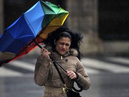 Vientos fuertes en la provincia y la Ciudad de Buenos Aires. Imagen de archivo