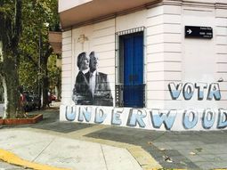 Frank cat: dañan pintada de los Underwood