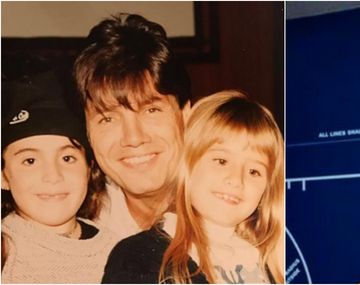 Marcelo Tinelli y una foto retro en Instagram.