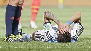 di maria se fue llorando: finalmente tiene un desgarro y le dijo adios al mundial di maria se fue llorando: finalmente tiene un desgarro y le dijo adios al mundial