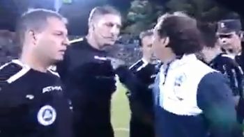 mira la increible reaccion de troglio contra el arbitro nestor pitana mira la increible reaccion de troglio contra el arbitro nestor pitana