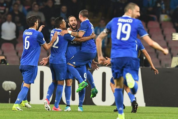El grito desaforado de Gonzalo Higuaín ante Nápoli