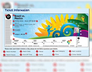 Un taxista devolvió 40 entradas para el Mundial que encontró en su auto
