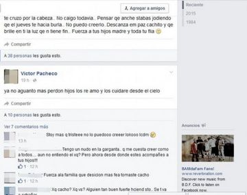 Anunció por Facebook que se mataría y cumplió
