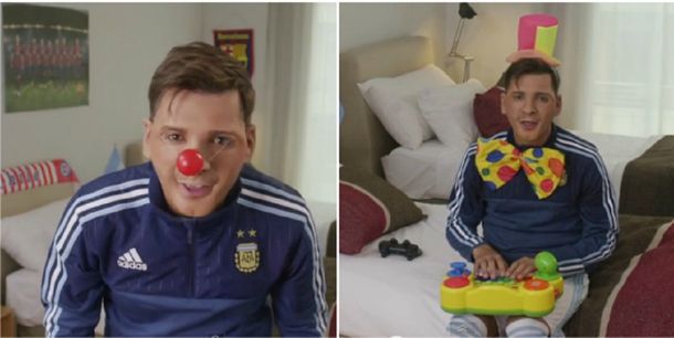 Imperdible video de Martín Bossi imitando a Messi