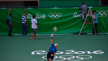 con el pie derecho: del potro y machi gonzalez ganaron en el debut en dobles con el pie derecho: del potro y machi gonzalez ganaron en el debut en dobles