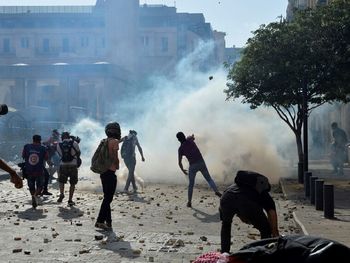 Los manifestantes piden la renuncia de todo el gabinete de gobierno