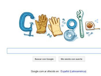 Google celebra el Día del Trabajador con un doodle