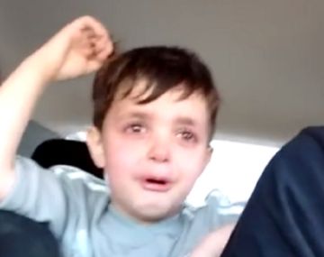 Tobías Mendoza, el arquerito que se largó a llorar tras sufrir un gol de caño.