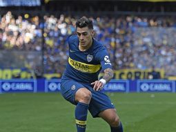 Cristian Pavón en La Bombonera