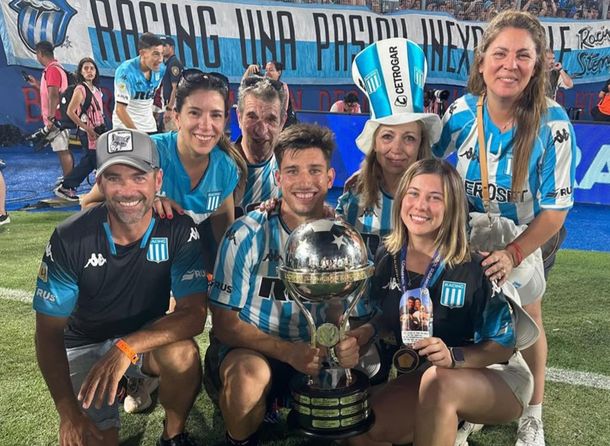 El posteo de la novia de un jugador de Racing por la dura pérdida que sufrieron antes de la final