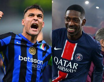 Lautaro Martínez y Dembelé