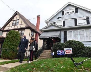 Primera casa de la familia Biden en Pensilvania.&nbsp;