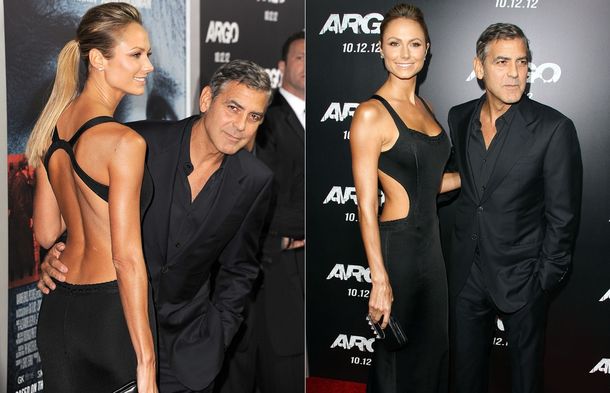 George Clooney y su novia