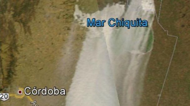 Se vivió una de las mayores tormentas de sal en Córdoba