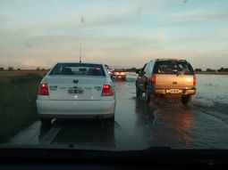 Un regreso imposible: demoras en Córdoba por rutas anegadas