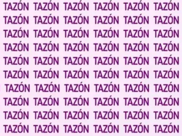 El desafío viral que pocos logran resolver: encontrá la palabra diferente en 3 segundos