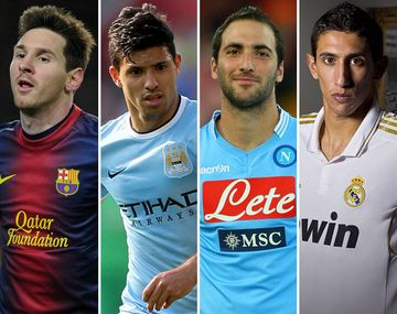 Sueño Mundial: la delantera de la Selección es la más goleadora de 2014