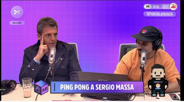 Las perlas de la entrevista de Luquitas Rodríguez a Sergio Massa