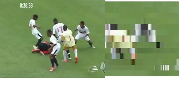 Violenta batalla campal en un partido sub-13 de Brasil