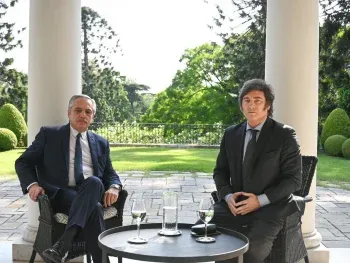 El inédito ofrecimiento de Javier Milei a Alberto Fernández