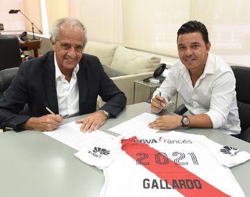 Marcelo Gallardo renovó su vínculo como DT de River hasta 2021.