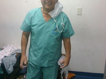 Es jubilado y volvió a trabajar por la pandemia: Seré médico hasta que se pueda