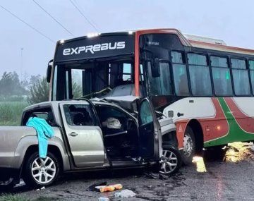 Dos jóvenes rugbiers murieron en un impresionante choque frontal