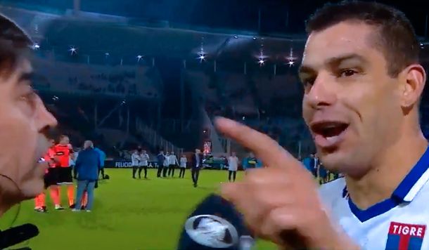 Gerardo Alcoba encaró al periodista Marcelo Benedetto al aire tras el título de Tigre