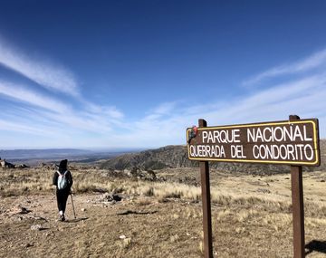 Sobrevoló un parque nacional