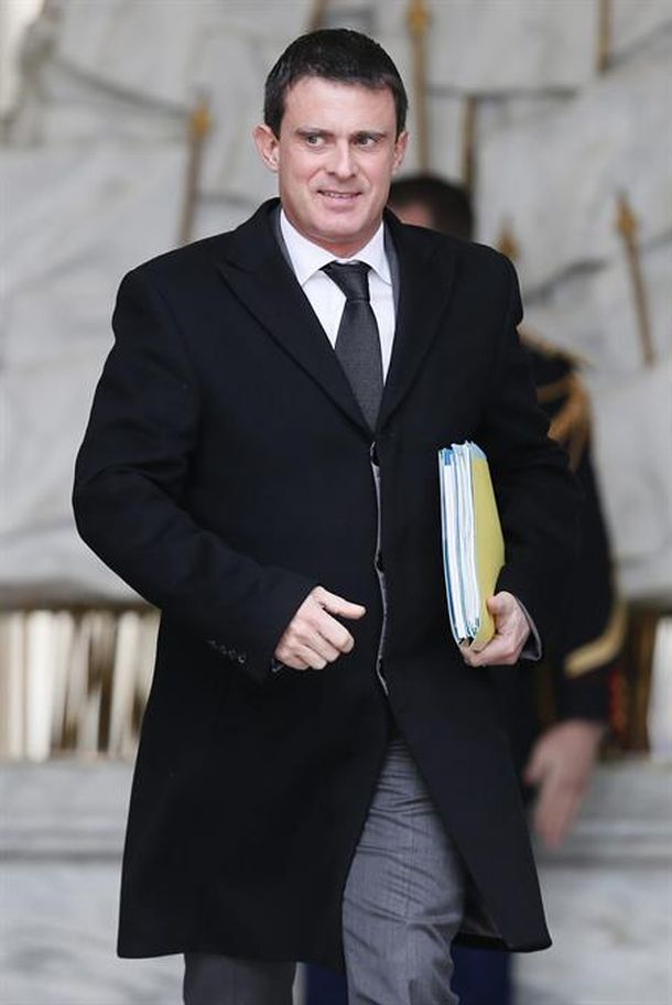 Hollande nombró a Manuel Valls como nuevo primer ministro francés