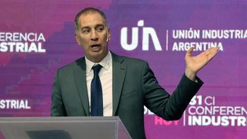 Diego Santilli en la 31° Conferencia Industrial de la UIA. Diego Santilli en la 31° Conferencia Industrial de la UIA.