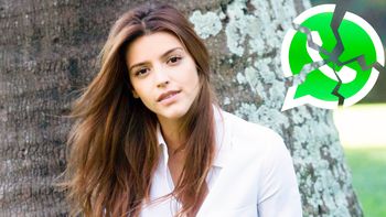 Calu Rivero fue TT ante la caída de WhatsApp Calu Rivero fue TT ante la caída de WhatsApp