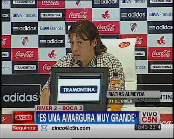 Matías Almeyda: Era un triunfo que necesitábamos todos los hinchas de River