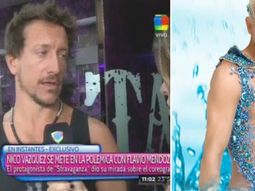 Nico Vázquez en pie de guerra con Flavio Mendoza