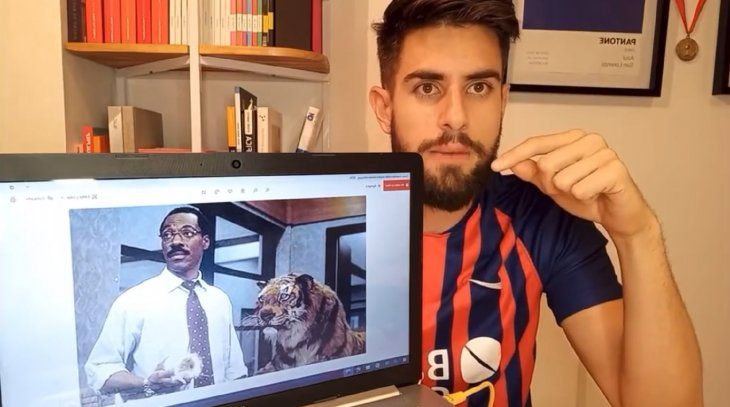 El video de un hincha de San Lorenzo pidiendo al Doctor Dolittle que es viral