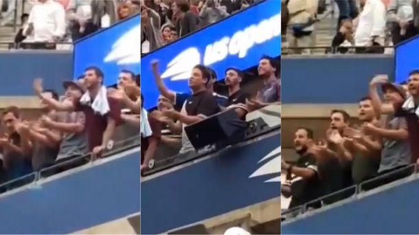 Los amigos de Del Potro en el US Open