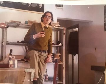 La foto que compartió Florencia Kirchner de un joven Néstor