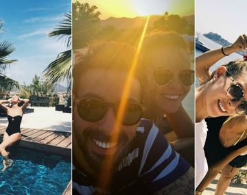 Las vacaciones del Pocho Lavezzi y Yanina Screpante